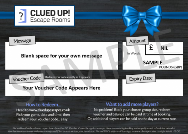 Printed Add-On for Gift Voucher - Image 3